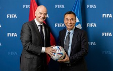 Chủ tịch VFF Trần Quốc Tuấn cùng 2 lãnh đạo khác tham dự Đại hội FIFA