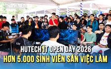 HUTECH IT OPEN DAY 2026: Hơn 5.000 sinh viên săn hàng ngàn cơ hội việc làm, đánh dấu 10 năm bứt tốc