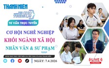 TƯ VẤN TRỰC TUYẾN: Cơ hội nghề nghiệp khối ngành xã hội nhân văn và sư phạm
