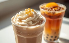 Trà sữa, kem của Việt Nam lần đầu tham dự triển lãm thức uống quốc tế