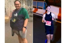 Chàng trai giảm hơn 60 kg nhờ chạy bộ