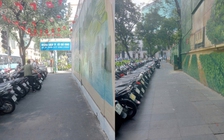 Phường Sài Gòn nói về đề nghị thu hồi giấy phép bãi giữ xe Đường sách TP.HCM