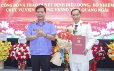 Ông Nguyễn Cao Cường giữ chức Viện trưởng Viện KSND tỉnh Quảng Ngãi