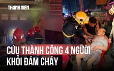 Cận cảnh giải cứu cụ ông 92 tuổi khỏi đám cháy