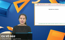 Bí quyết ôn thi tốt nghiệp THPT đạt điểm cao: Quyền và nghĩa vụ của công dân