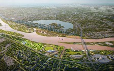 Hà Nội đề xuất hình hài siêu dự án trục đại lộ sông Hồng
