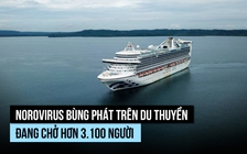 Du thuyền bùng dịch norovirus, hơn 100 người nhiễm