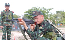 Chiến sĩ mới Trung đoàn Gia Định rèn bản lĩnh trước ngày kiểm tra '3 tiếng nổ'