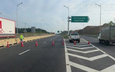 Hôm nay phân luồng cao tốc Vũng Áng - Bùng để lắp hệ thống giám sát