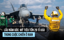 Mỹ đã tiêu tốn 29 tỉ USD vào cuộc chiến ở Iran