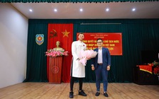 Geovane rạng rỡ trong ngày chính thức mang tên Nguyễn Tài Lộc: HLV Kim Sang-sik sẽ rất vui 