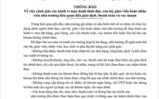 Trường học liên tục cảnh báo hành vi lừa đảo học sinh, phụ huynh