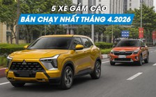 Người Việt ưa chuộng xe gầm cao nào nhất tháng 4.2026?
