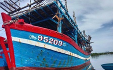 Tàu cá Quảng Ngãi gặp nạn trên biển, 14 ngư dân vào bờ an toàn