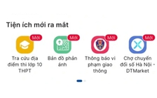 Thí sinh có thể tìm địa điểm thi vào lớp 10 trên ứng dụng iHanoi