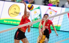 Các tay đập 'khủng long" đưa CLB Giang Tô vào chung kết Cúp bóng chuyền VTV9-Bình Điền