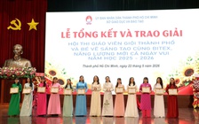 Tôn vinh những giáo viên mầm non TP.HCM không ngừng sáng tạo