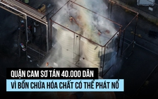 Quận Cam sơ tán 40.000 dân vì bồn hóa chất có thể phát nổ