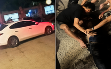 Xác minh vụ tài xế lái ô tô cán qua người đàn ông vì mâu thuẫn