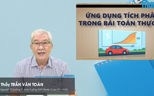 Bí quyết ôn thi tốt nghiệp THPT đạt điểm cao: Bài toán thực tế với tích phân