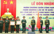 Lực lượng vũ trang thành phố Đà Nẵng đón nhận Huân chương Quân công hạng nhất