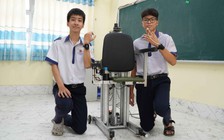 Độc đáo 'ghế thông minh' của 2 học sinh có thể cứu người trong tích tắc