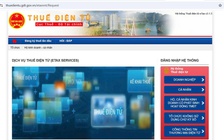 Tạm dừng hệ thống thuế điện tử trong ngày 9.5