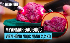 Myanmar giới thiệu viên hồng ngọc nặng 2,2 kg