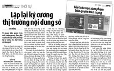 Siết vi phạm bản quyền số: Không để internet thành 'vùng xám' vi phạm