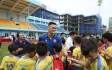 Lê Giang Patrik, Ngô Đăng Khoa 'tiếp lửa' giải bóng đá thiếu niên - nhi đồng HTV