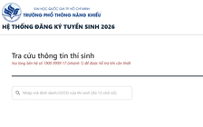 22 giờ công bố kết quả lớp 10 Trường Phổ thông Năng khiếu: Cách tra cứu điểm thi