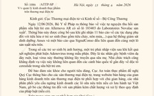 Rà soát việc kinh doanh lô sữa Allernova AR có thông báo thu hồi