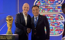 Chủ tịch FIFA và Chủ tịch VFF trao đổi về phát triển bóng đá Việt Nam

