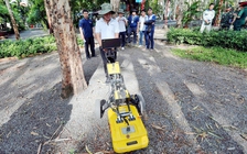 Tìm hài cốt liệt sĩ ở Công viên Lê Thị Riêng: Dùng radar xuyên đất dò dấu tích