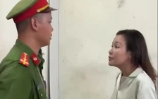 Tạm giữ hình sự người phụ nữ cắn tay Công an Thái Nguyên