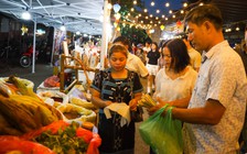 Hàng ngàn người đổ về phiên chợ quê Hòa Vang 'săn' nông sản sạch