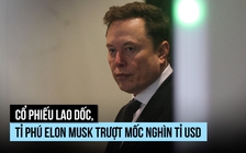 Elon Musk tuột ngôi tỉ phú nghìn tỉ USD