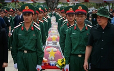 An táng 27 hài cốt liệt sĩ được đưa từ Campuchia về Đắk Lắk