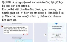 Phụ huynh tố 'không được rút học bạ cho con vì chưa đóng quỹ lớp'