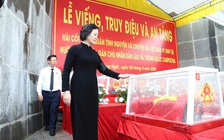 Phó thủ tướng Chính phủ dự lễ tìm kiếm hài cốt liệt sĩ tại Quảng Ngãi
