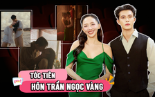Tóc Tiên hôn say đắm Trần Ngọc Vàng