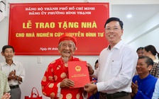 TP.HCM trao tặng nhà mới cho nhà nghiên cứu Nguyễn Đình Tư ở tuổi 106
