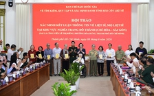 Đầu tháng 7 khai quật mộ liệt sĩ tại Công viên Lê Thị Riêng