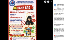 Nên đến trực tiếp trường, phòng VH-XH phường hỏi tuyển sinh đầu cấp, tránh bị lừa đảo