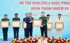 Tuyên dương 124 chiến sĩ hỗ trợ Venezuela khắc phục hậu quả động đất