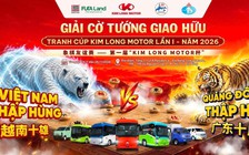 Giải cờ tướng giao hữu quốc tế Việt Nam - Trung Quốc quy tụ nhiều kỳ thủ danh tiếng