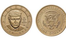 Mỹ đúc đồng xu 1 USD có hình Tổng thống Trump kỷ niệm 250 năm lập quốc