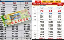 Xổ số miền Nam ngày 16 tháng 7: Nhiều cọc vé trúng đài Bình Thuận xuất hiện