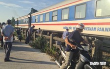 Băng qua đường sắt, người phụ nữ bị tàu hỏa tông tử vong
