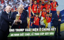 Ông Trump xuất hiện ở chung kết World Cup 2026: An ninh siết chặt, lễ trao cúp gây bão